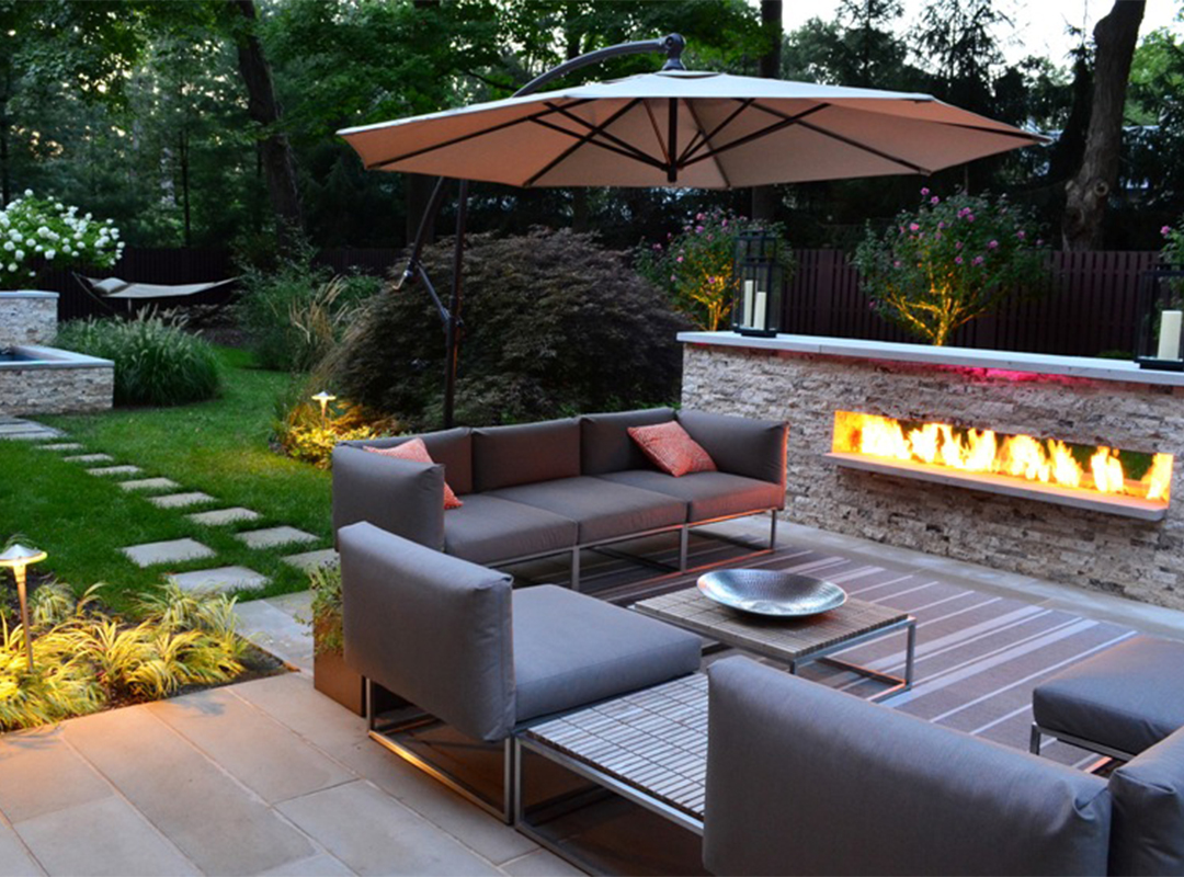 اصول نکات طلایی در طراحی فضای لنداسکیپ