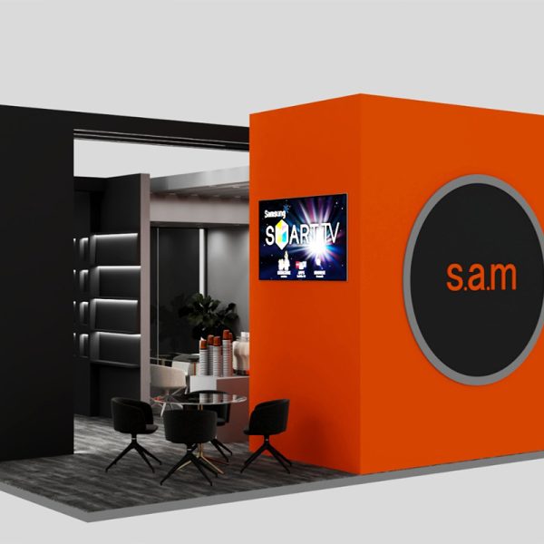 طراحی غرفه نمایشگاهی پیش ساخته