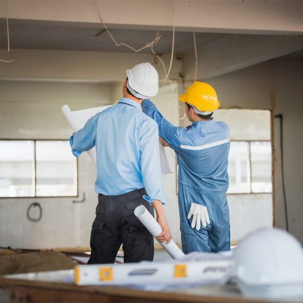 طراحی-دفتر-اداری-با-کاغذ-دیواری