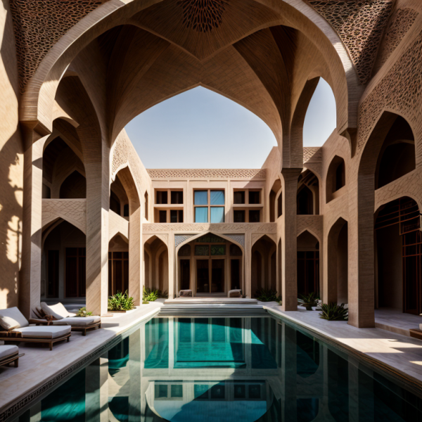 Villa Pool Side Desigan Esfahan