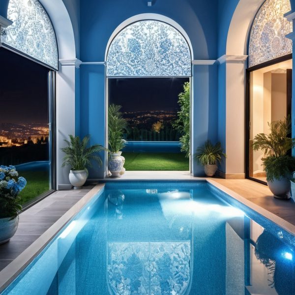 Blue Mansion Pool Design