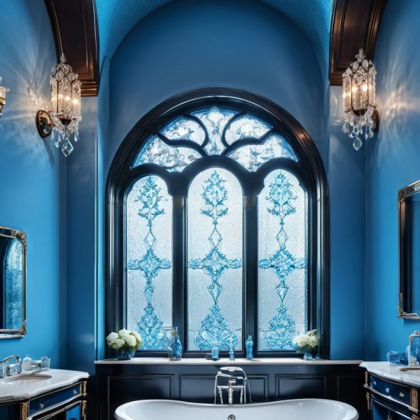 Blue Mansion Bath Room Design