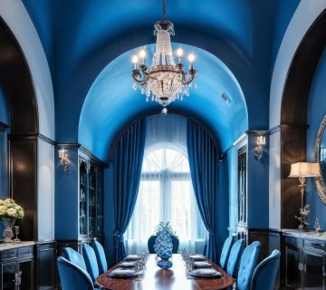 Blue Mansion Dining room Design