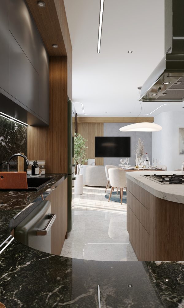 Apartment Interior Design Curve Apartment Design