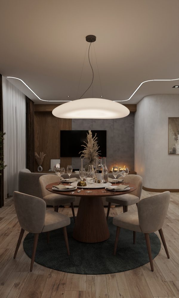 Apartment Interior Design Curve Apartment Design