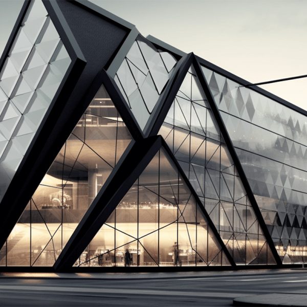 نمای شیشه‌ای: مزایا و معایب استفاده از شیشه در طراحی نمای ساختمان