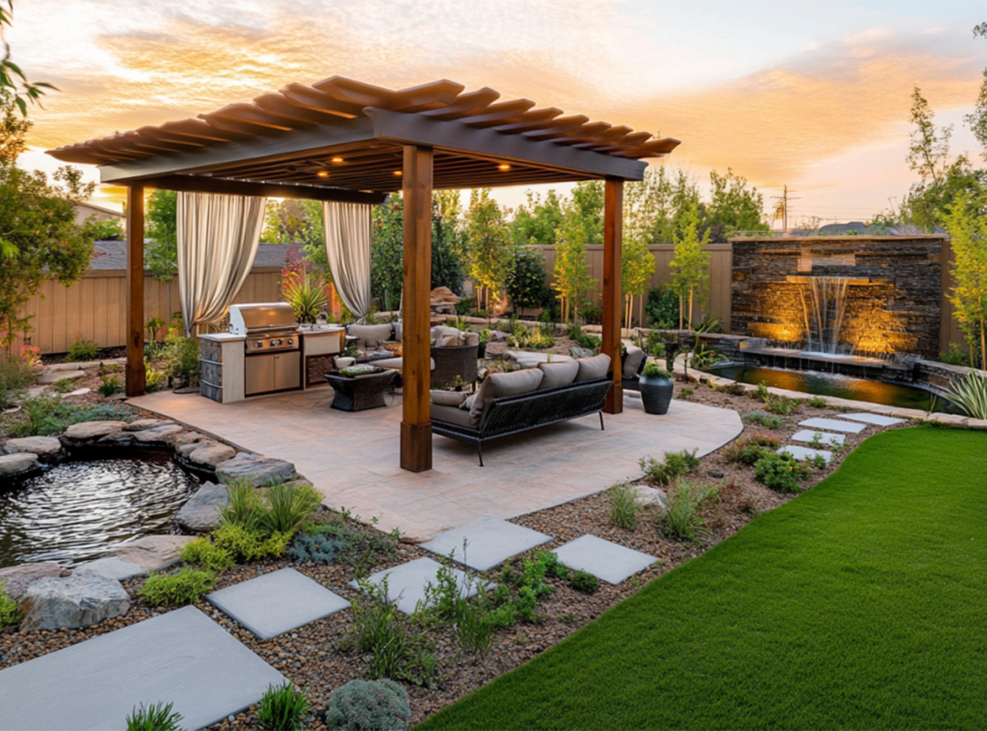 نورپردازی خلاقانه در طراحی فضای باغ: راز تبدیل فضای معمولی به بینظیر